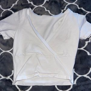 White crossed shirts